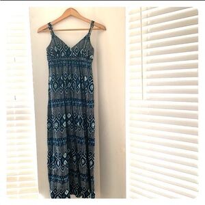 Lucky Brand Boho geometric maxi dress
